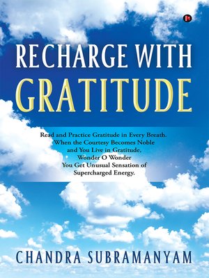 cover image of Recharge With Gratitude